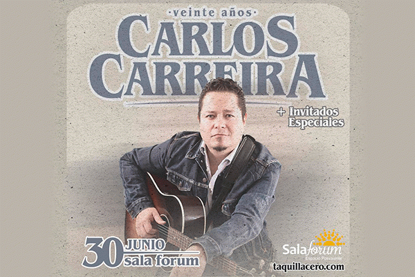 VEINTE AÑOS CARLOS CARREIRA